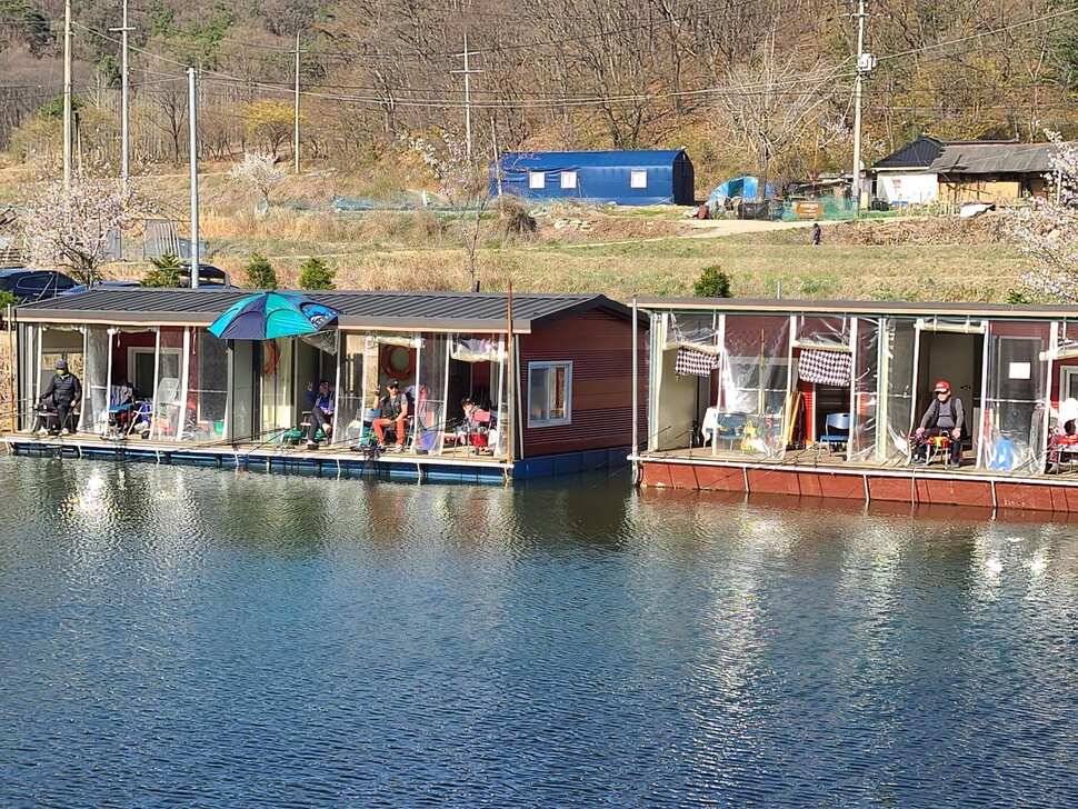양평 수곡낚시터 4월 첫주 주말조황 및 수상좌대 할인요금 붕어방류 안내 (유료터정보 - 유료터점주조황)