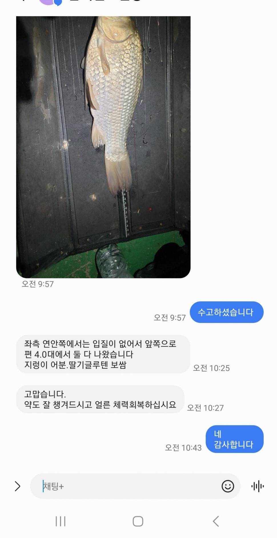 2023년 11월 마지막주 조황정보 용담낚시터사암지 (유료터정보 - 유료터점주조황)