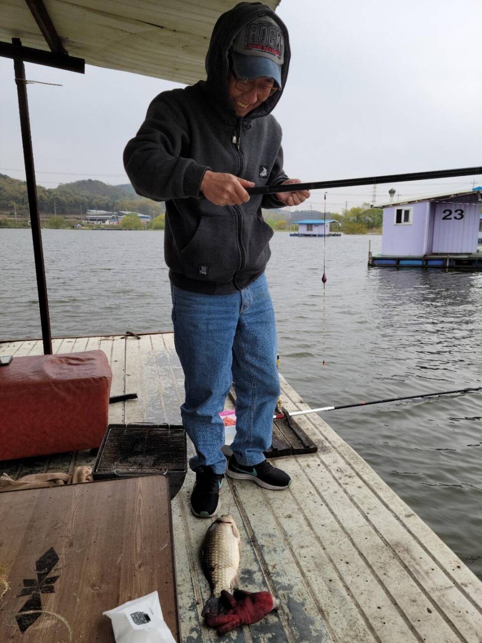 아산 안골지 조황정보 입니다 (유료터정보 - 유료터점주조황)
