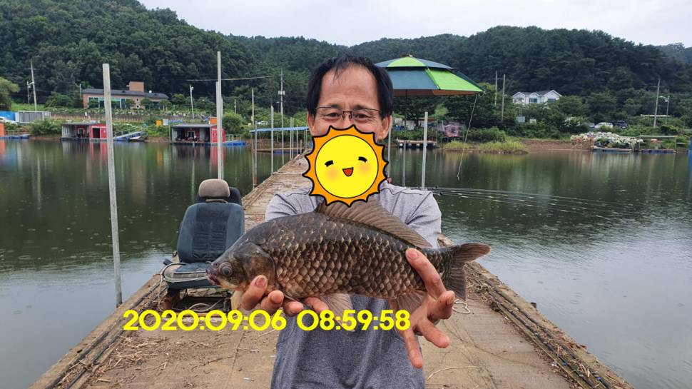 신원낚시터 9월16일 토종붕어 43짜리와 덩어리들 사진입니다 (유료터정보 - 유료터점주조황)