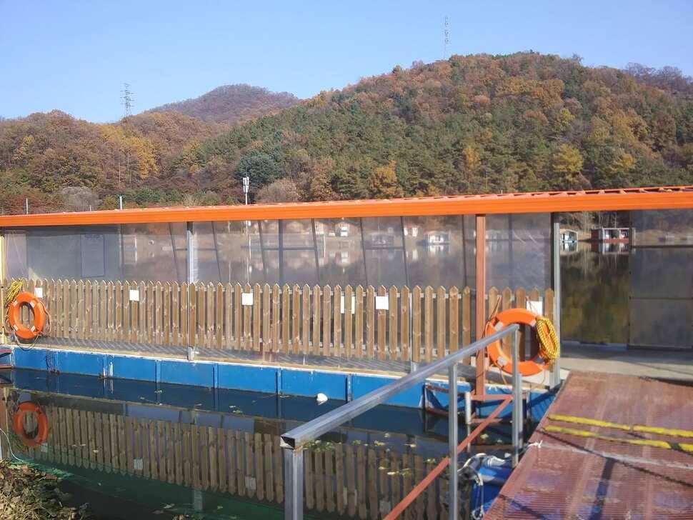 양평 수곡낚시터 자연산 4짜붕어 포함 대량 방류 및 노지 잔교 천막설치 완료하였습니다 (유료터정보 - 유료터점주조황)