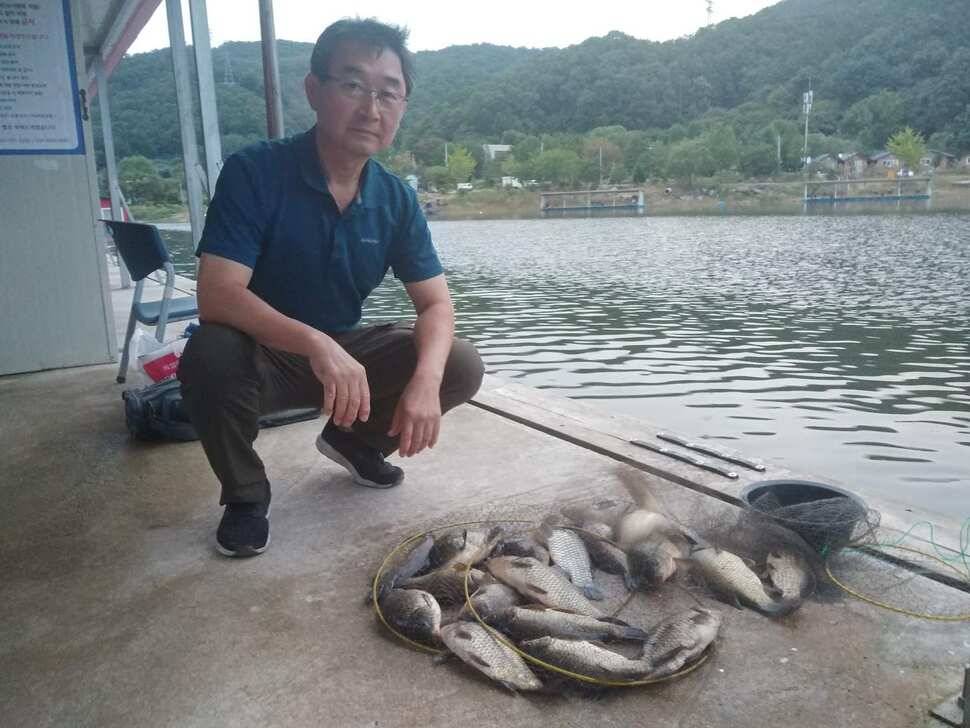 힐링 수곡낚시터 주말금요일 큰편차없이 고른 조황이 나옵니다 (유료터정보 - 유료터점주조황)