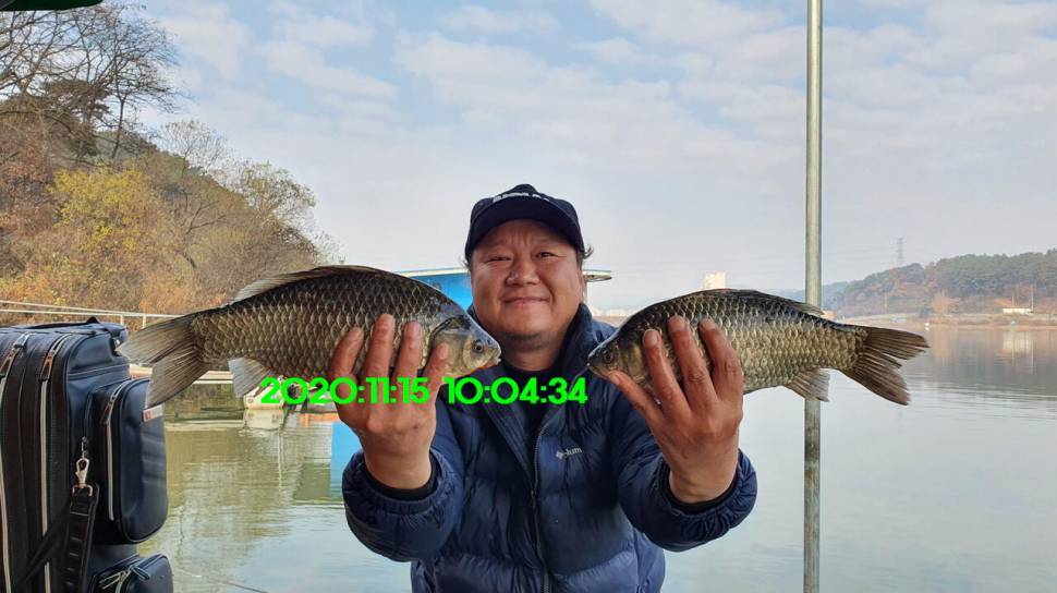 신원낚시터11월18일 토종붕어 방류 동영상과 조황 소식 입니다 (유료터정보 - 유료터점주조황)