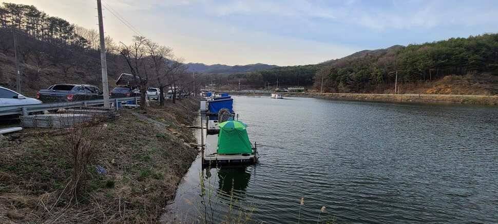 공주 고성낚시터 입니다 (유료터정보 - 유료터점주조황)