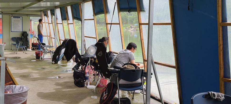 여름휴가철 붕어낚시 수곡낚시터 8월 첫주말 조황 방류 안내 (유료터정보 - 유료터점주조황)