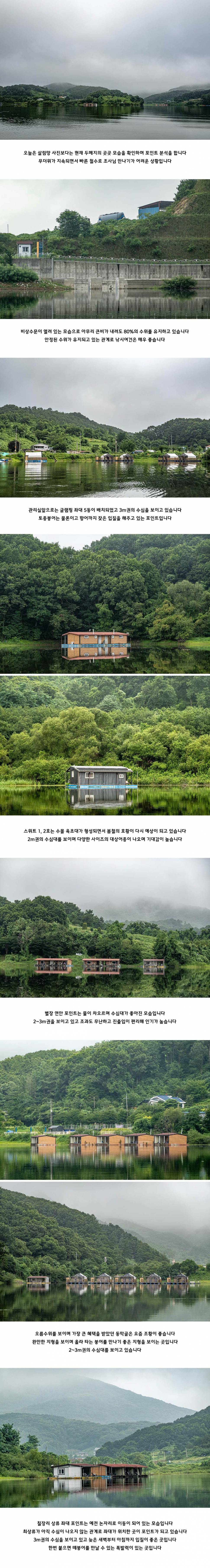 안성 두메낚시터 7월 24일 조황정보 (유료터정보 - 유료터점주조황)
