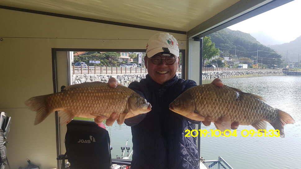 용인 신원낚시터 토종대물48짜리 구경하고 가시겠습니다 (유료터정보 - 유료터점주조황)