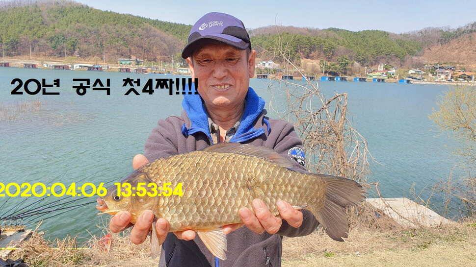 신원낚시터4월7일 토종붕어 방류와 조황 소식입니다 (유료터정보 - 유료터점주조황)