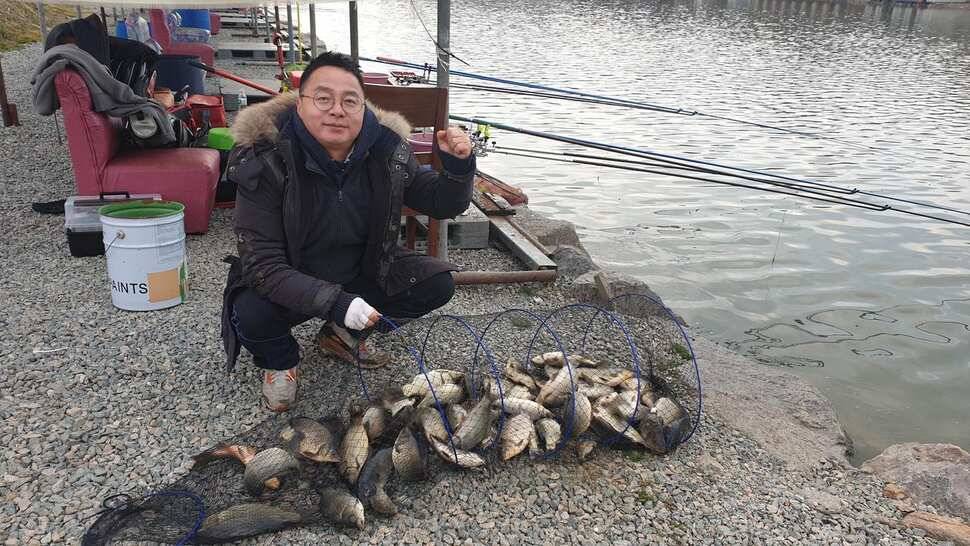 안성 거청낚시터 3 월 15일 붕어조황 (유료터정보 - 유료터점주조황)