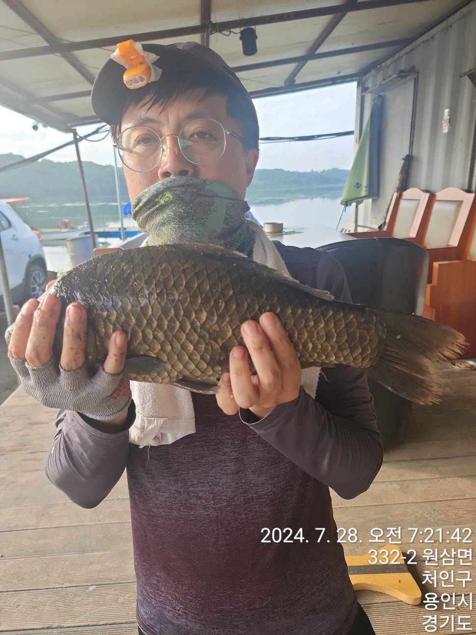 2024년 8월 첫째주 조황정보 용담낚시터사암지4짜 5마리 (유료터정보 - 유료터점주조황)
