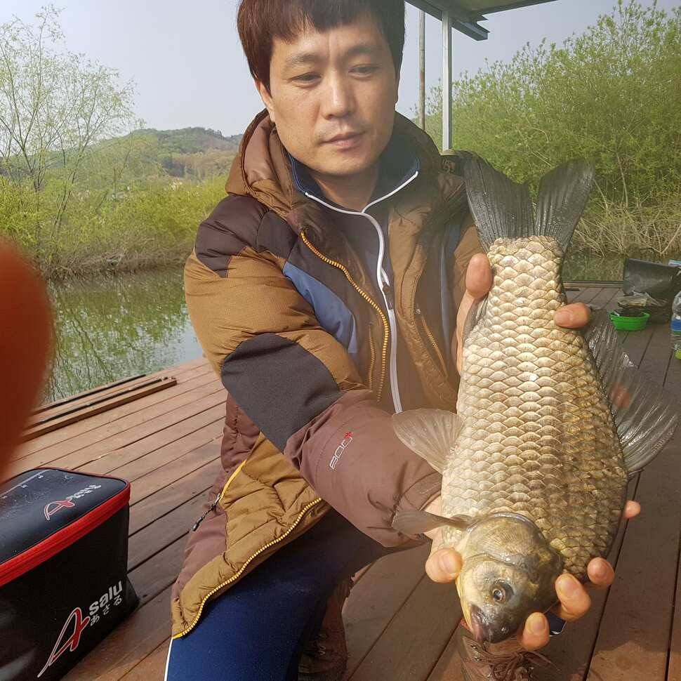 나의 최대어 45cm또 405cm (유료터정보 - 유료터점주조황)