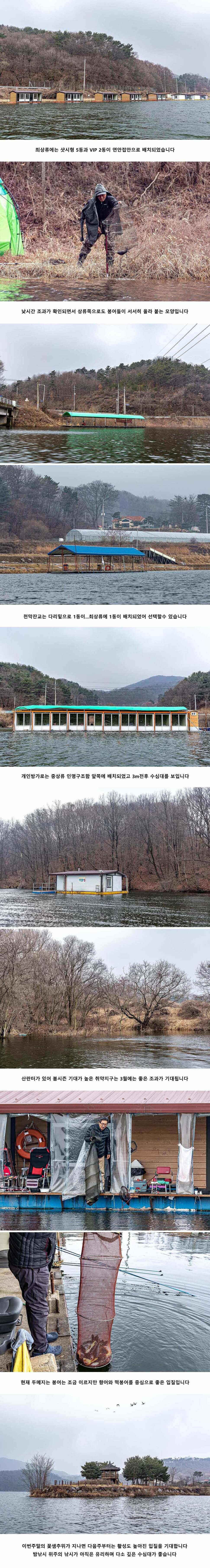 안성 두메낚시터 2월 22일 조황정보 (유료터정보 - 유료터점주조황)