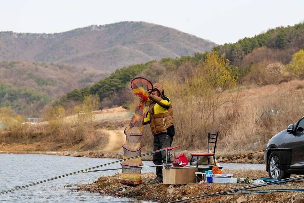 안성 두메낚시터 4월 6일 조황정보 (유료터정보 - 유료터점주조황)
