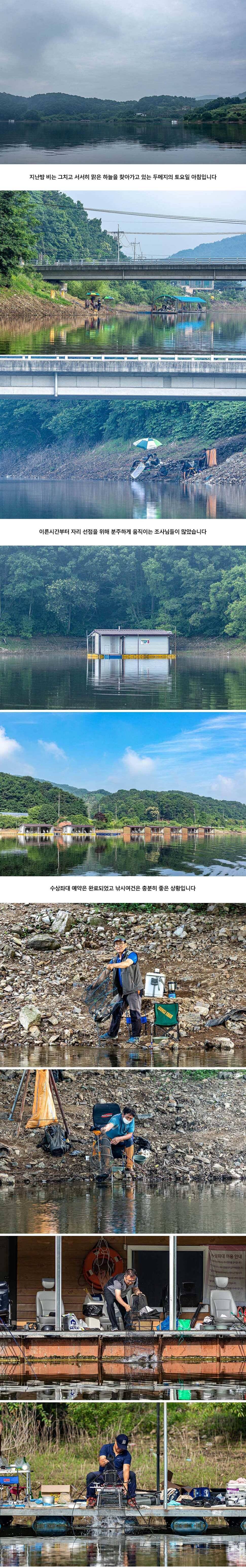 안성 두메낚시터 6월 13일 조황정보 (유료터정보 - 유료터점주조황)