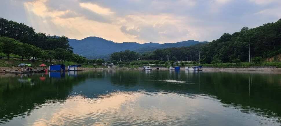 공주 고성낚시터 입니다 (유료터정보 - 유료터점주조황)