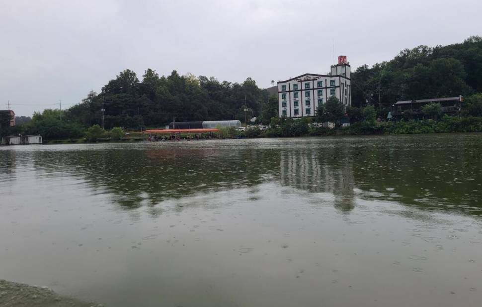 반제낚시터 조황정보 어제많은양의 붕어방류 (유료터정보 - 유료터점주조황)