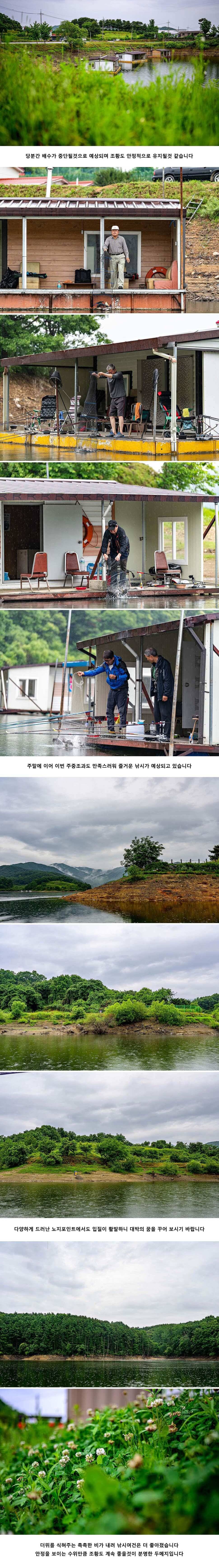 안성 두메낚시터 6월 10일 조황정보 (유료터정보 - 유료터점주조황)