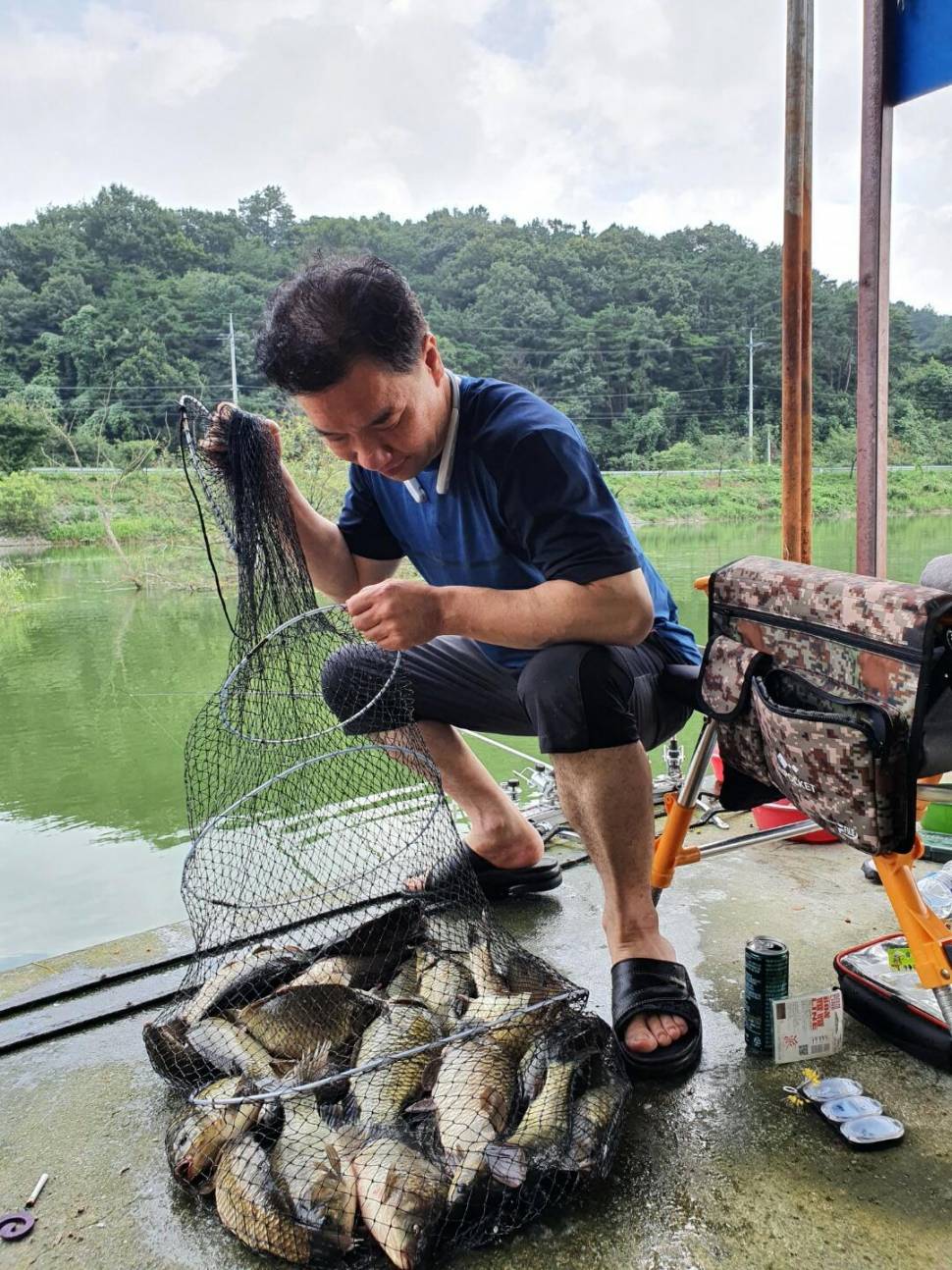공주 고성낚시터 입니다 (유료터정보 - 유료터점주조황)
