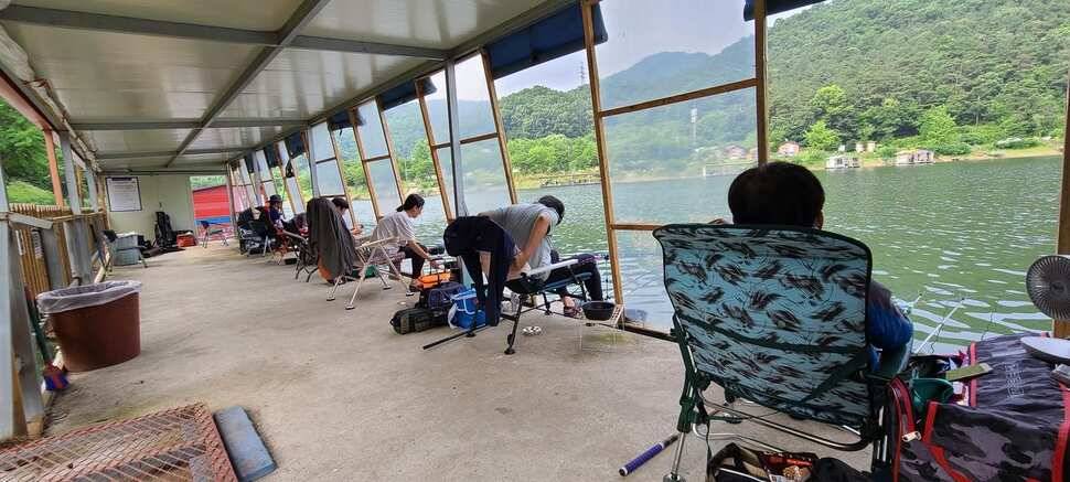 피서 여름낚시 힐링 수곡낚시터 금요일토요일 조황소식 입니다 (유료터정보 - 유료터점주조황)