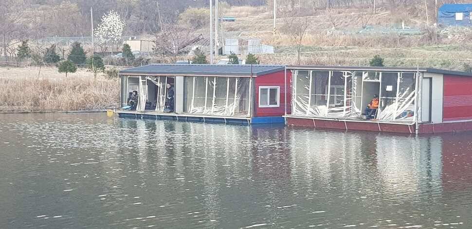 힐링 양평 수곡낚시터 주중 고른 조황이네요수상좌대 할인요금 및 주말 붕어방류 안내 (유료터정보 - 유료터점주조황)