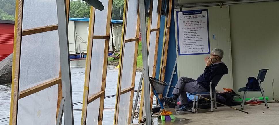 여름 피서 양평낚시터 수곡낚시터 월요일 주초조황도 고르게 나와주네요 (유료터정보 - 유료터점주조황)