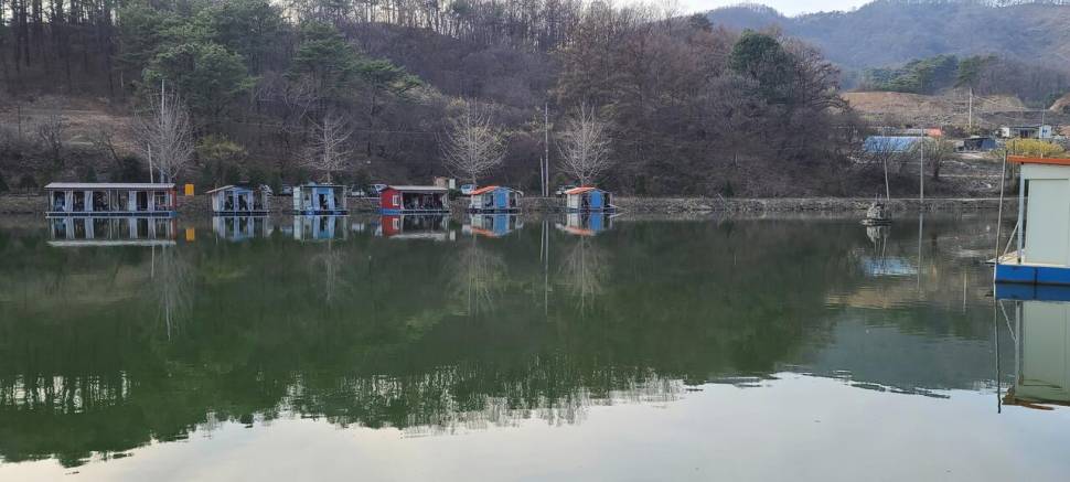 초봄시즌 힐링 수곡낚시터 주말 조황 및 붕어 방류 (유료터정보 - 유료터점주조황)