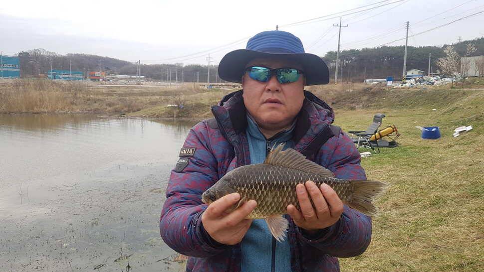 당진 가교리낚시터 4월 10일 토종붕어 조황 (유료터정보 - 유료터점주조황)