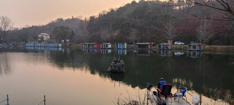 동절기 붕어낚시 힐링 수곡낚시터 주초 조황 및 금일 붕어방류 (유료터정보 - 유료터점주조황)
