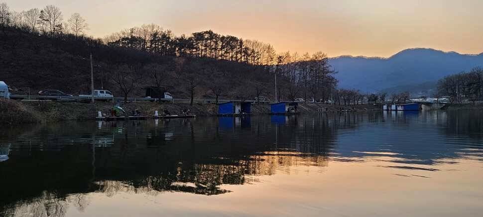 공주 고성낚시터 입니다 (유료터정보 - 유료터점주조황)