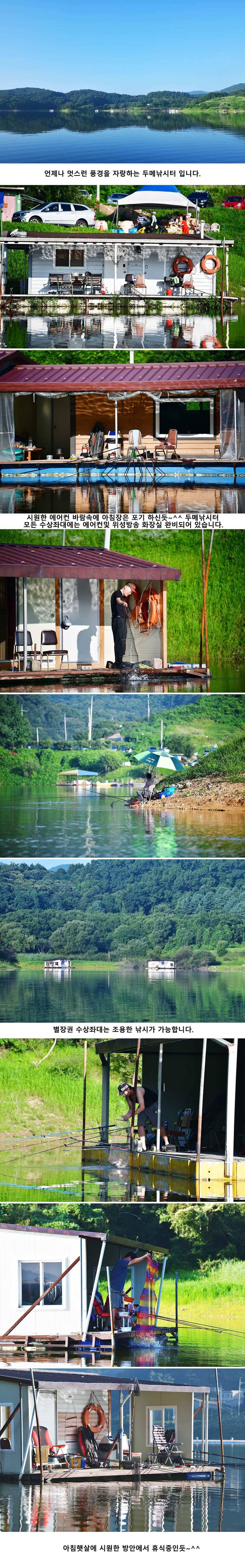 안성 두메낚시터 8월2일 조황안내 (유료터정보 - 유료터점주조황)