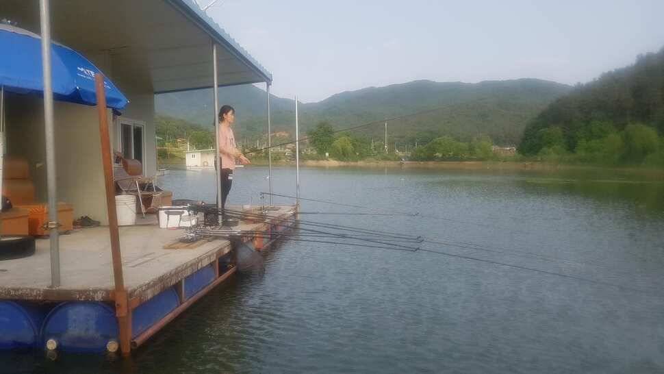 조황이 좋아요 노지 정리작업도 완료 (유료터정보 - 유료터점주조황)