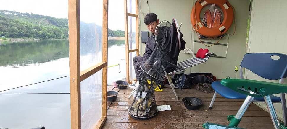 양평 지평 수곡낚시터 주말조황 5짜 붕어 포함 고르게 잘 나와주네요 (유료터정보 - 유료터점주조황)