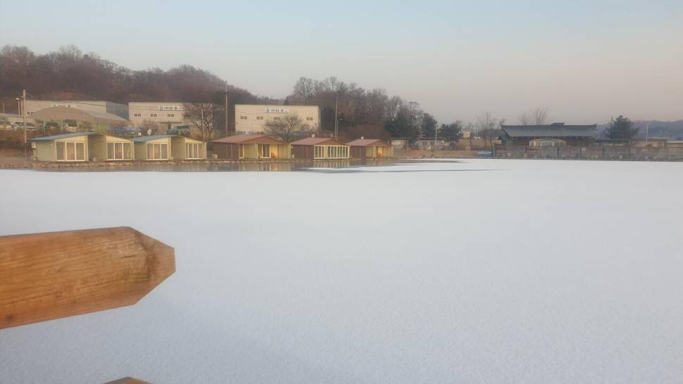 1월 24일 안성 거청지 겨울낚시및 힐링낚시 (유료터정보 - 유료터점주조황)