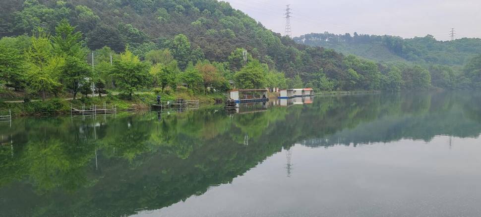 주중반 힐링 수곡낚시터 수목 고른편 조황이며 오늘 붕어방류합니다 (유료터정보 - 유료터점주조황)