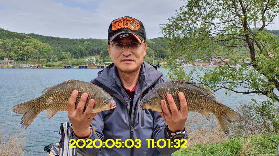 신원낚시터6일 토종대물 4짜와 덩어리가 터졌습니다 (유료터정보 - 유료터점주조황)