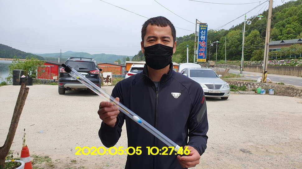 신원낚시터5월15일 토종대물 덩어리 사진입니다 (유료터정보 - 유료터점주조황)