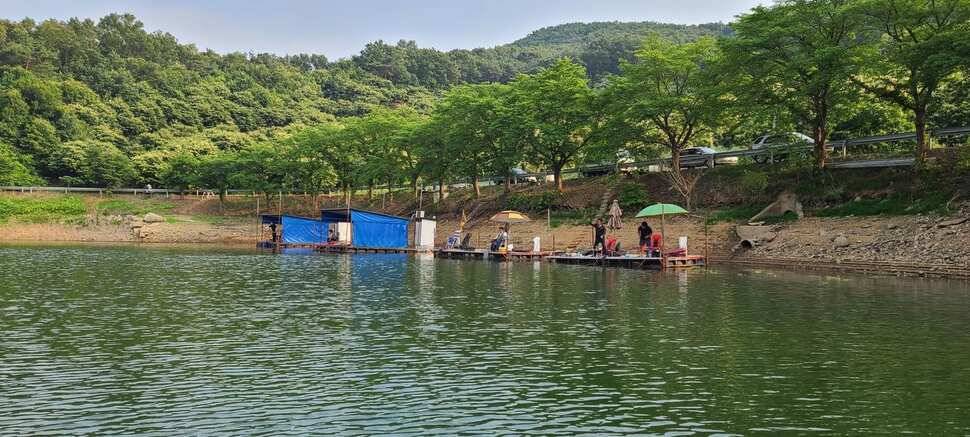 공주 고성낚시터 입니다 (유료터정보 - 유료터점주조황)