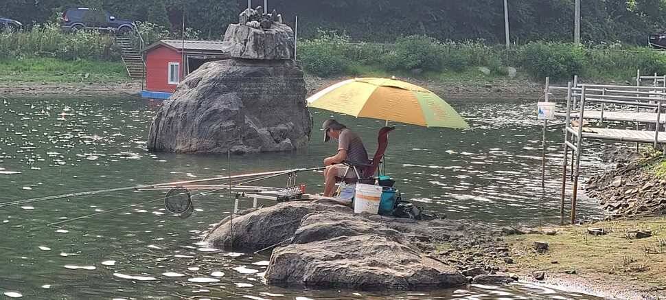 피서 여름낚시 힐링 수곡낚시터 금요일토요일 조황소식 입니다 (유료터정보 - 유료터점주조황)