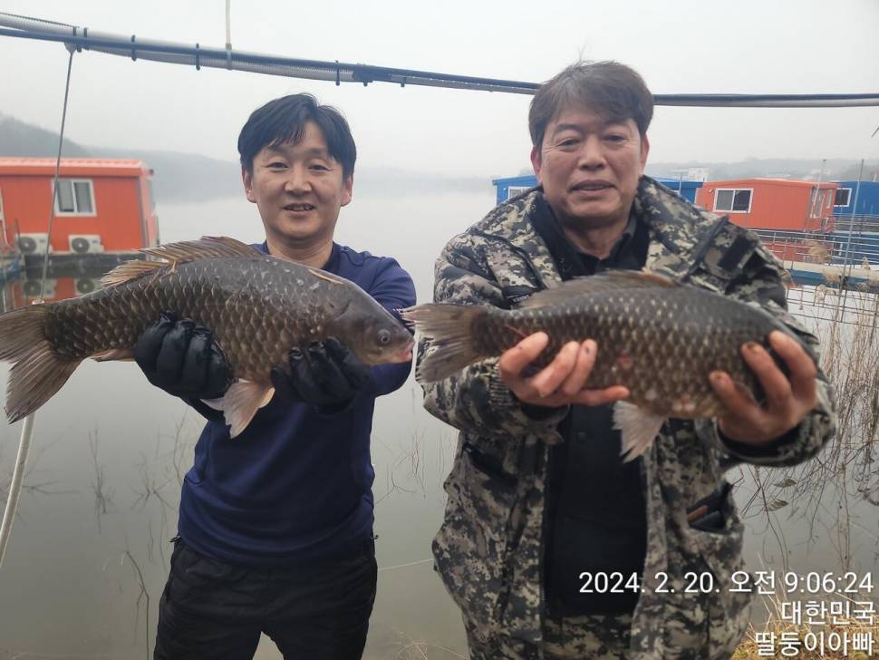 2024년 02월 넷째주 조황정보 용담낚시터사암지 4짜 14마리 대행진 (유료터정보 - 유료터점주조황)