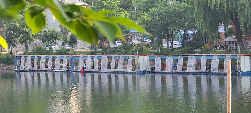 수곡지 수곡낚시터 첫주일요일 붕어100수 포함 꾸준한 조황 이어지네요 (유료터정보 - 유료터점주조황)