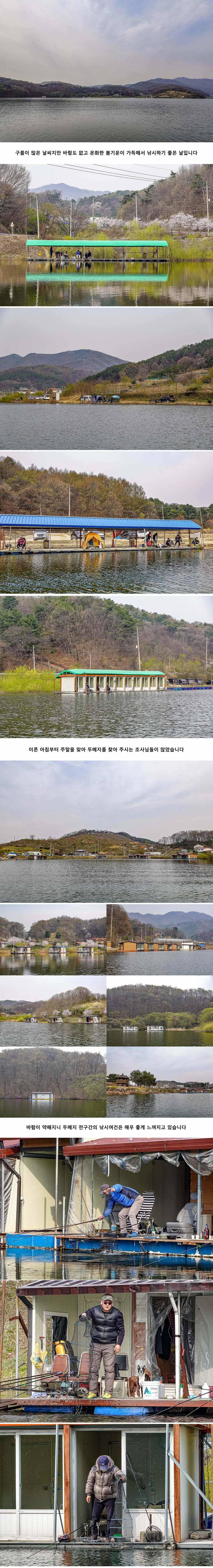 안성 두메낚시터 4월 11일 조황정보 (유료터정보 - 유료터점주조황)