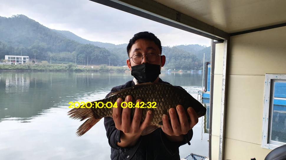 신원낚시터10월7일 연휴에도 토종4짜와 덩어리는 계속 나와 줍니다 (유료터정보 - 유료터점주조황)