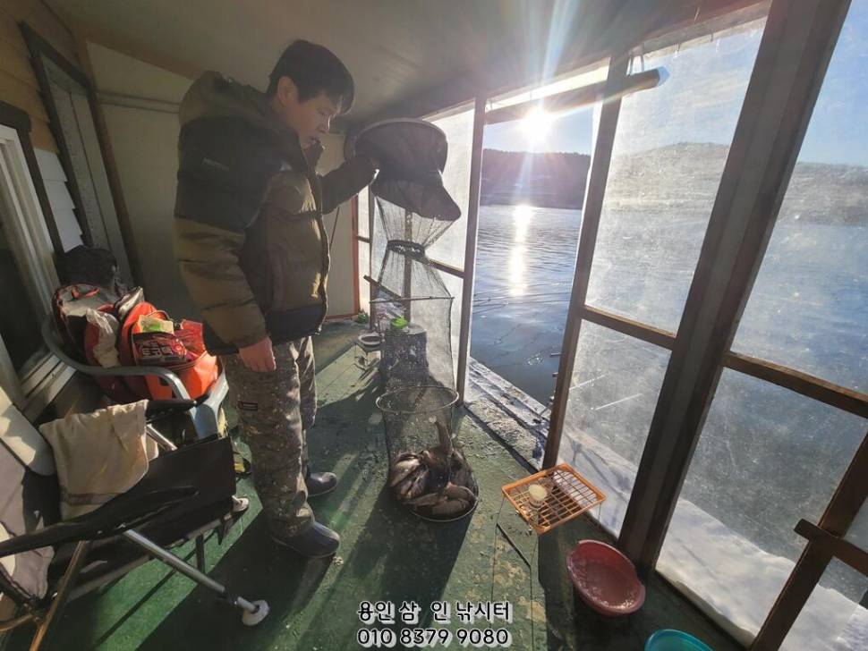 추워 질 땐 따뜻한 삼인 낚시터로용인삼인낚시터 (유료터정보 - 유료터점주조황)