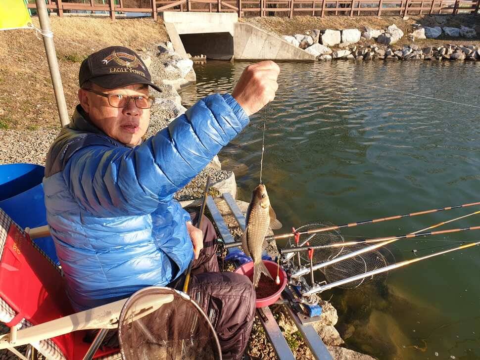 붕어전용 거청낚시터 4월 4일 붕어조황 (유료터정보 - 유료터점주조황)