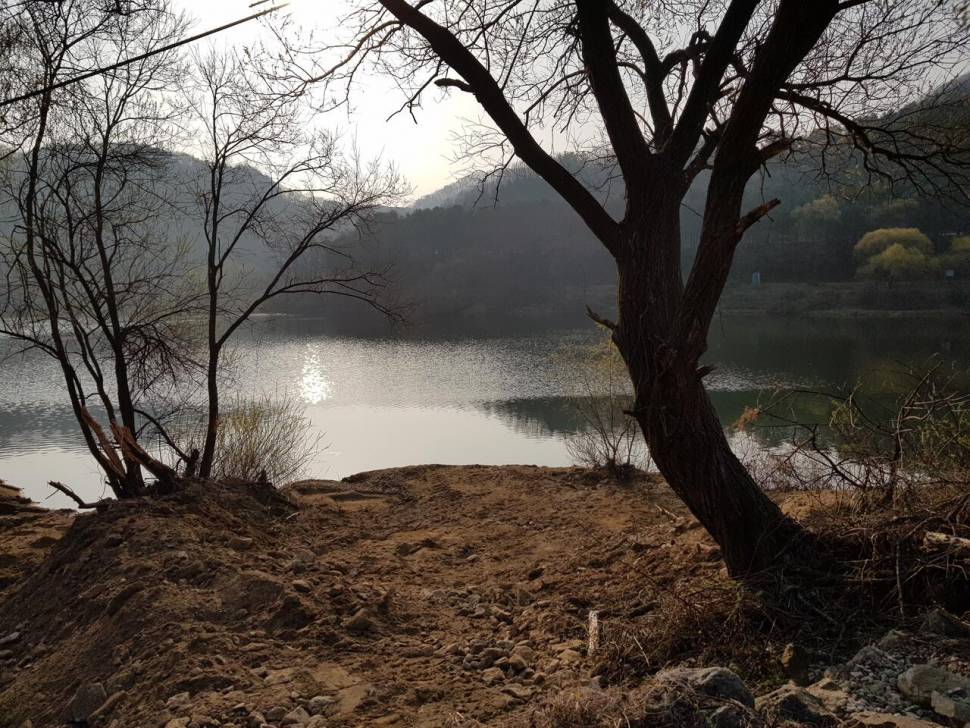 아름다운계곡속에자리잡은장계지에서 (유료터정보 - 유료터점주조황)