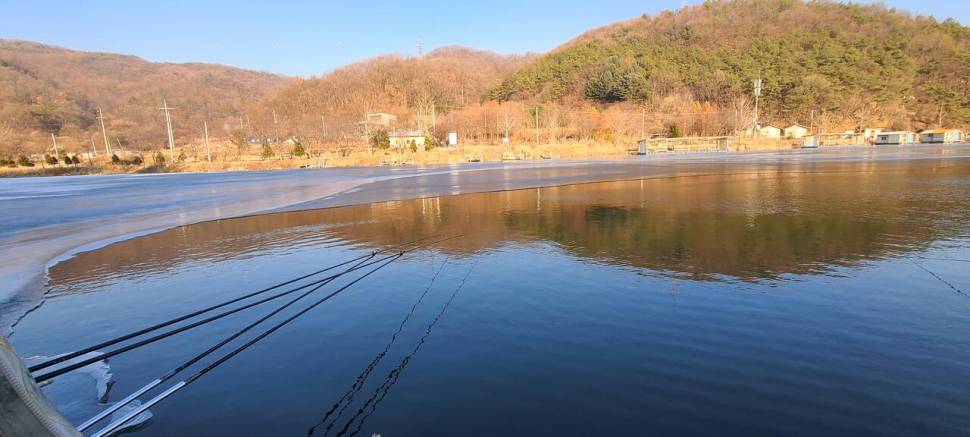 힐링 겨울붕어낚시 수곡낚시터 셋째주 조황 붕어 방류 안내 (유료터정보 - 유료터점주조황)