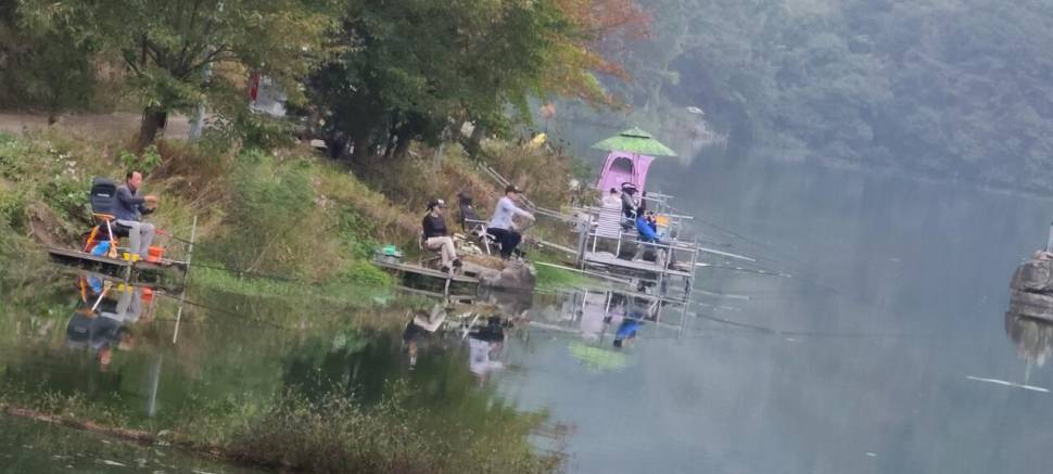 붕어낚시 힐링 수곡낚시터 연휴 끝자락 토요일 조황 안내 (유료터정보 - 유료터점주조황)