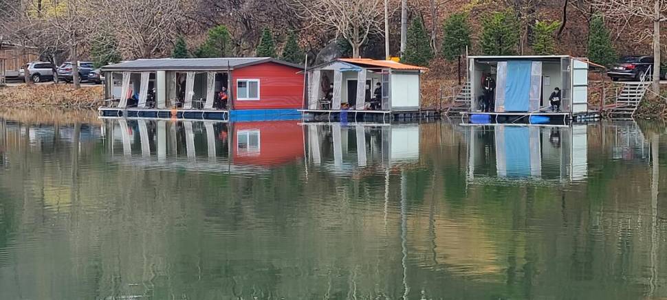 봄붕어낚시 힐링 양평 수곡낚시터 세째주말 조황 붕어방류 (유료터정보 - 유료터점주조황)
