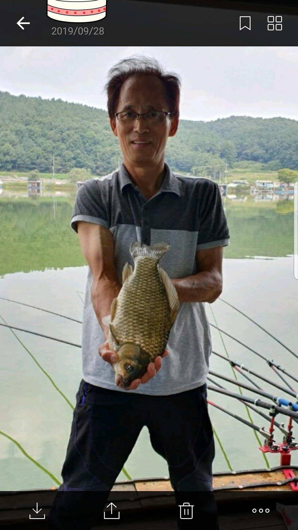 신원낚시터 10월1일 토종대물4짜와 덩어리가 마릿수로 (유료터정보 - 유료터점주조황)