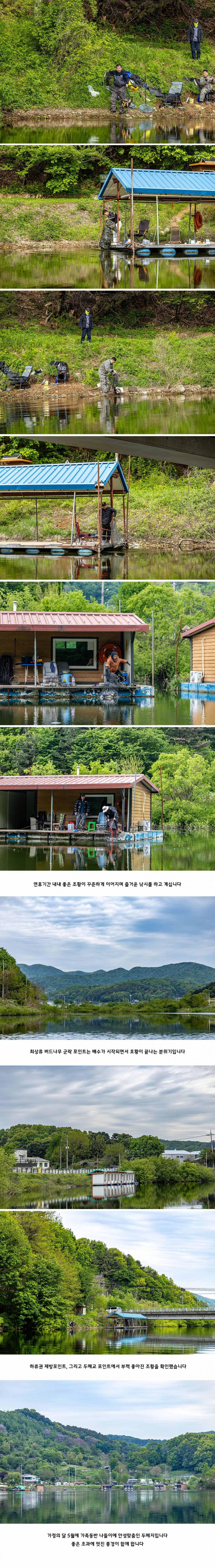 안성 두메낚시터 5월 5일 조황정보 (유료터정보 - 유료터점주조황)